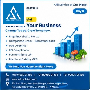 Business conversion and company restructuring